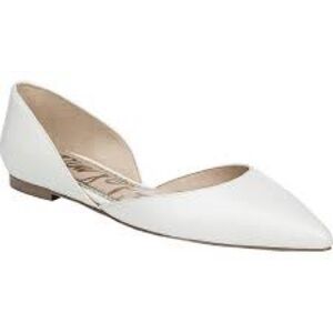 Sam Edelman RODNEY D'ORSAY FLAT 8.5 white
